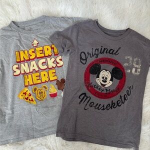 Disney Park Shirts Boys Medium size 7-8
